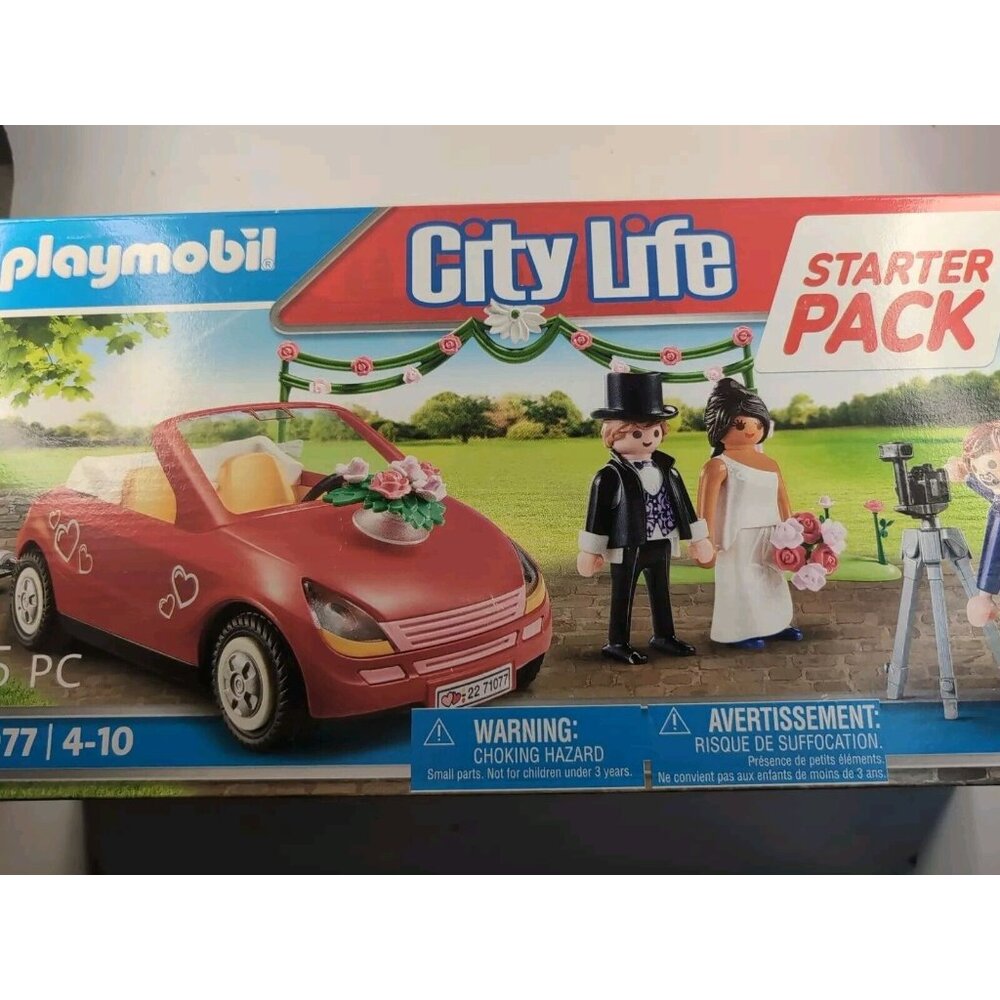 Original PLAYMOBIL City Life 71077 - Starter Kit Marriage